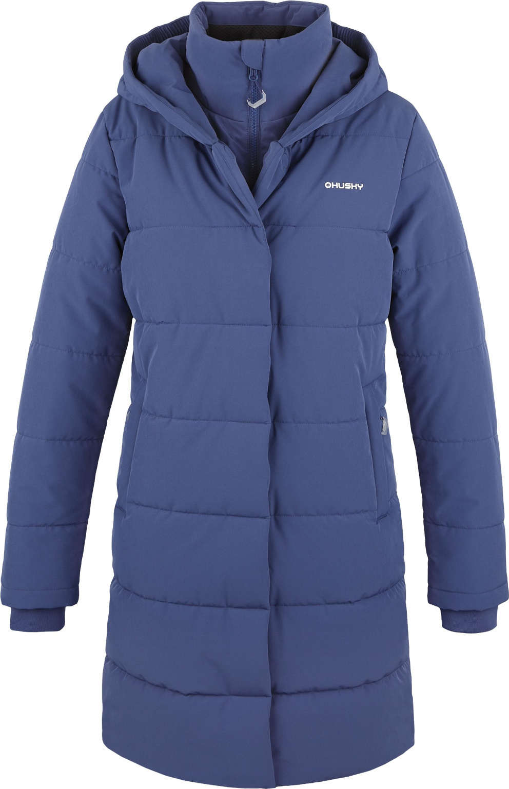 Dámský zateplený kabát HUSKY Normy modrý Velikost: L