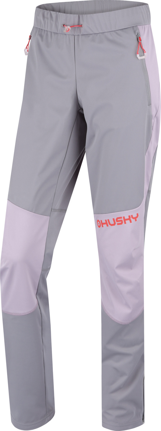 Dámské softshellové kalhoty HUSKY Kala šedé Velikost: XL