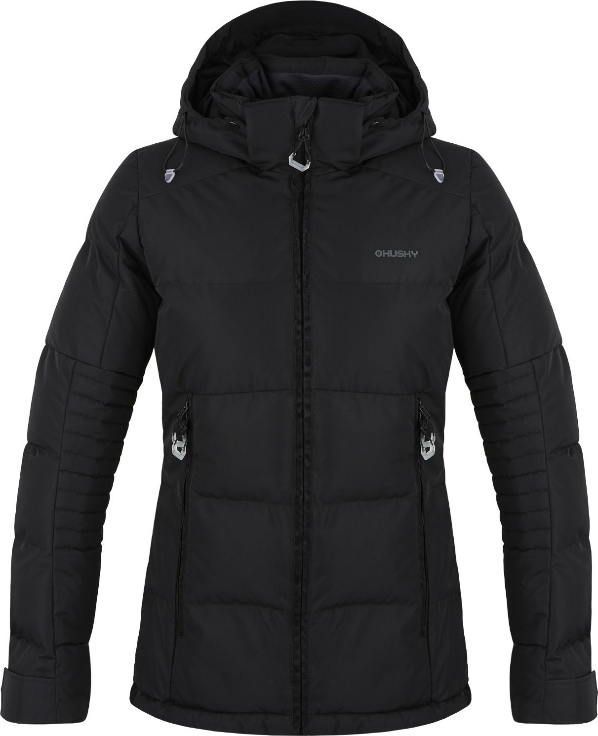 Dámská zimní bunda HUSKY Norel černá Velikost: XL - plus