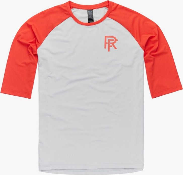 RACE FACE SOFTGOODS Pánský cyklistický dres RACE FACE Commit Tech růžový Barva: červená, Velikost: M