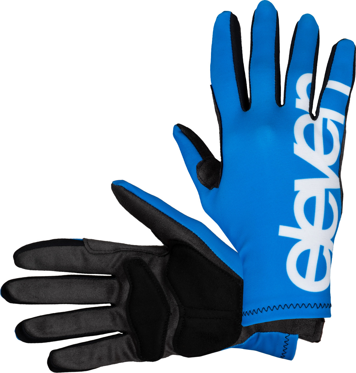 Cyklistické rukavice ELEVEN Long Blue White Velikost: XL