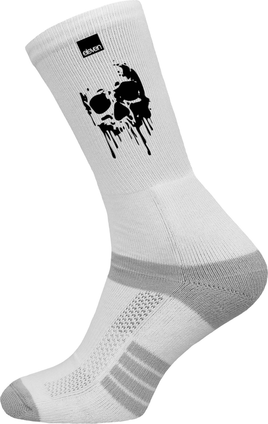 Ponožky ELEVEN Suba Skull Paint White Velikost: M (39-41)