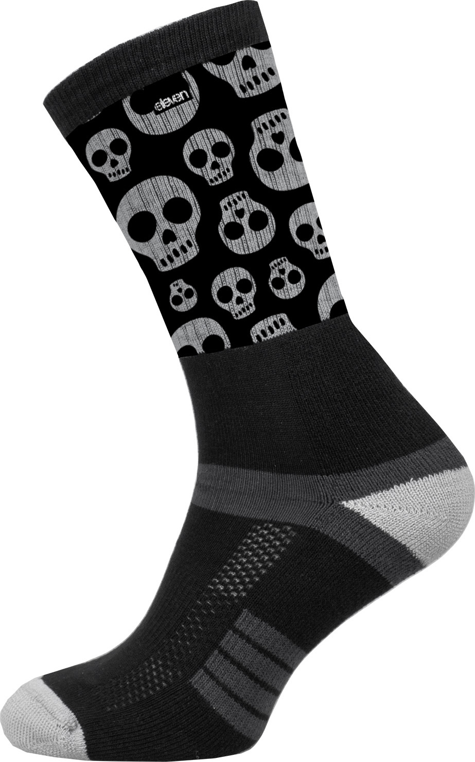 Ponožky ELEVEN Suba Cute Skulls Black Velikost: S (36-38)