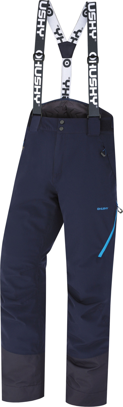 Pánské lyžařské kalhoty HUSKY Mitaly modré Velikost: M