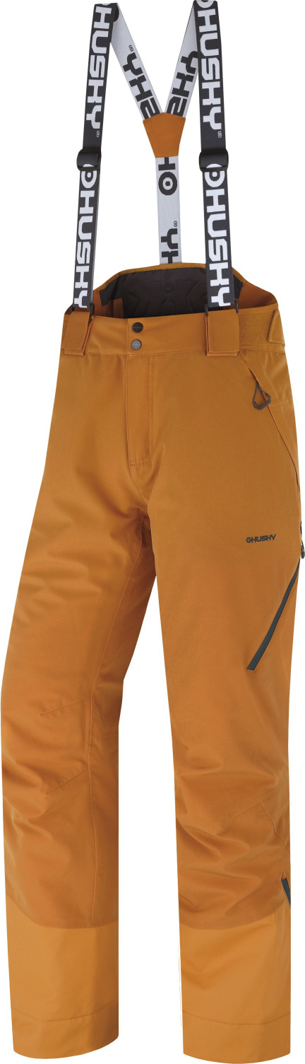 Pánské lyžařské kalhoty HUSKY Mitaly hořčicové Velikost: XL