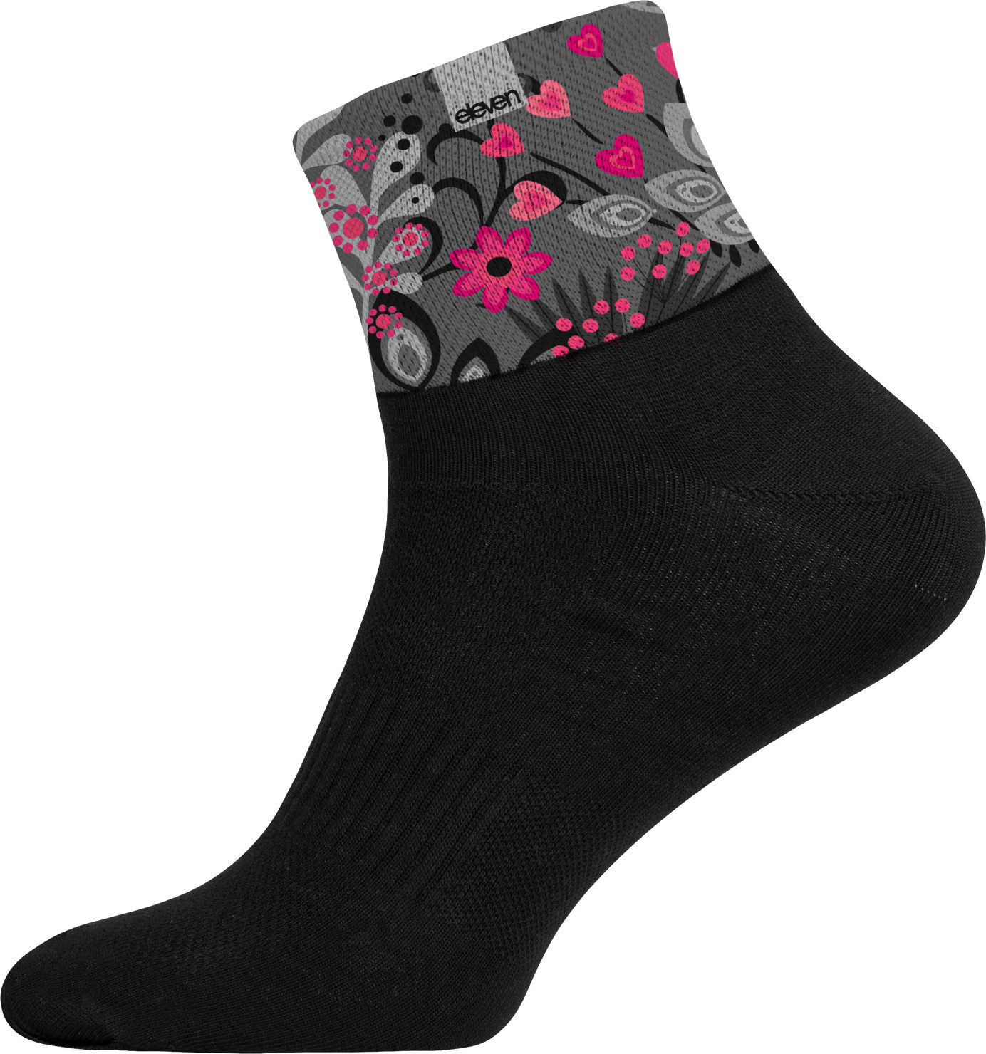 Ponožky ELEVEN Huba Meadow Grey Velikost: M (39-41)