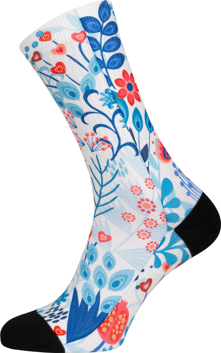 Ponožky ELEVEN Nina Meadow White Velikost: L-XL (42 - 45)