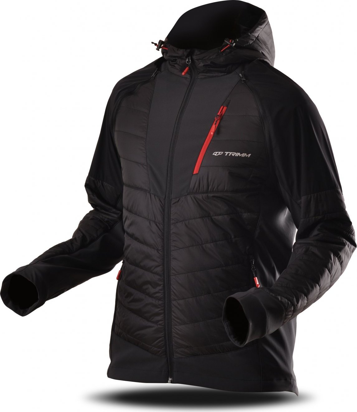 Pánská lehká bunda TRIMM Contre black/grafit black Barva: black/ grafit black, Velikost: 3XL