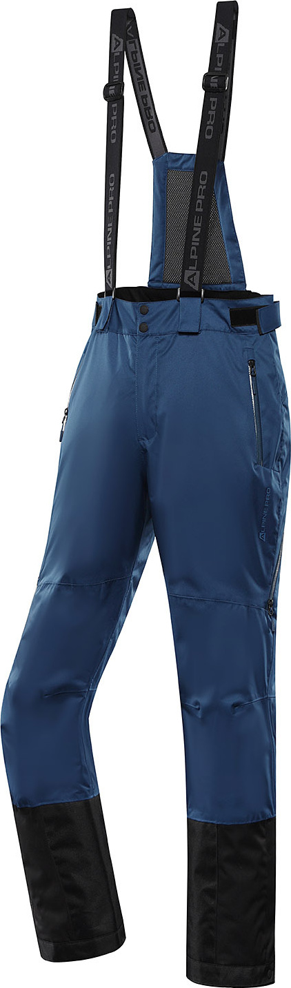 Pánské lyžařské kalhoty ALPINE PRO Feler modré Velikost: S