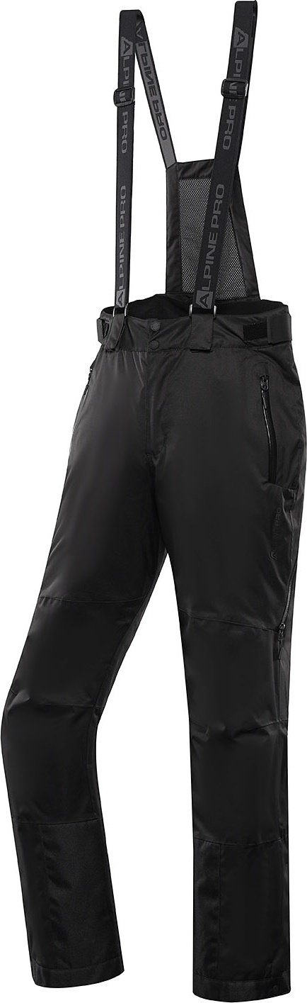 Pánské lyžařské kalhoty ALPINE PRO Feler černé Velikost: M