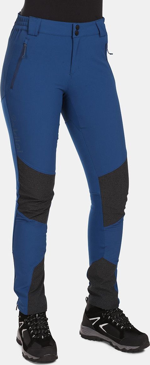 Dámské outdoorové kalhoty KILPI Nuuk modré Velikost: 40 Short