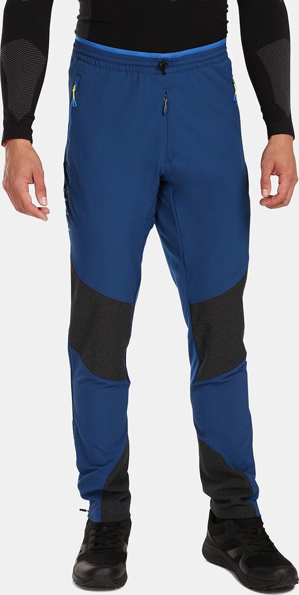 Pánské outdoorové kalhoty KILPI Nuuk modré Velikost: M Short
