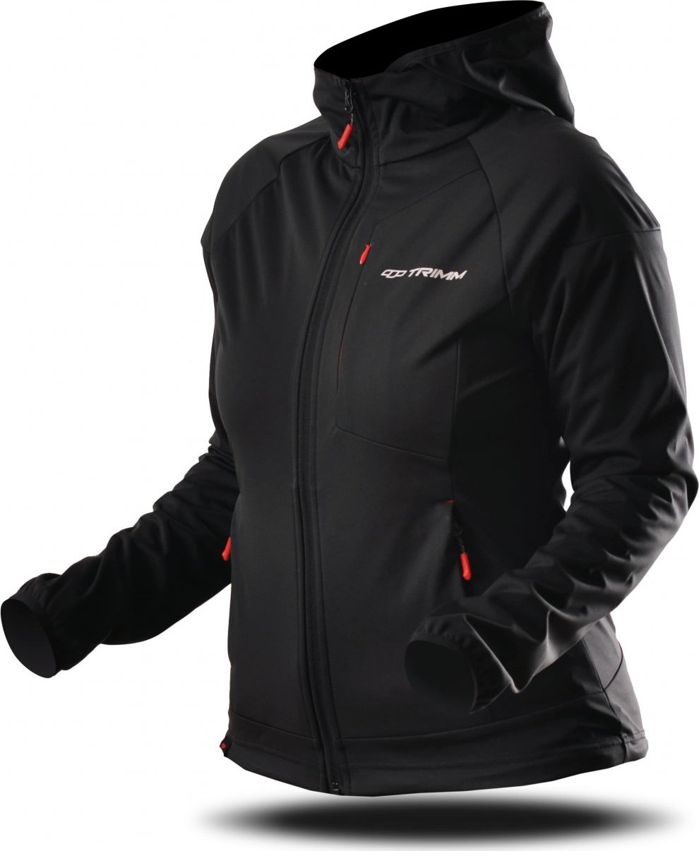 Dámská bunda TRIMM Roche Lady grafit black/black Barva: grafit black/ black, Velikost: XS