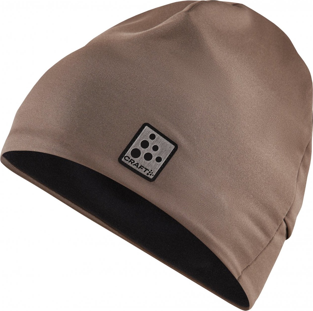 Funkční čepice CRAFT Adv Microfleece Ponytail hnědá Velikost: UNI