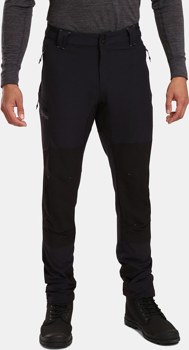 Pánské outdoorové kalhoty KILPI Tide černé Velikost: XL Short