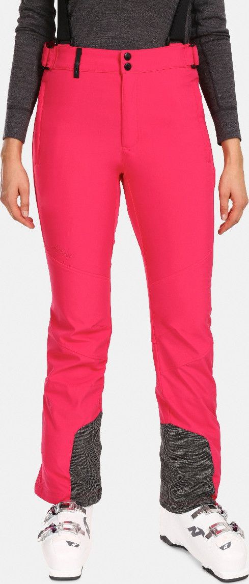 Dámské lyžařské kalhoty KILPI Rhea růžové Velikost: 42 Short
