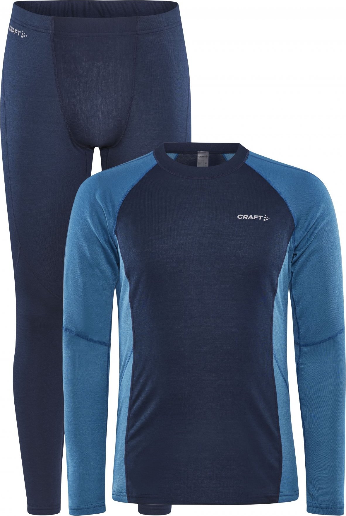 Pánský funkční set termoprádla CRAFT Core Warm Baselayer modrý Velikost: XXL