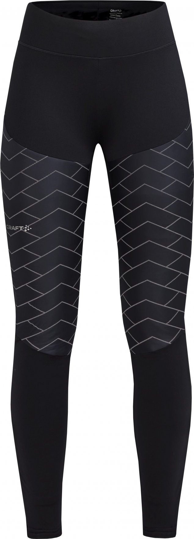 Dámské zateplené běžecké kalhoty CRAFT Adv Subz Lumen Padded Tights 3 černé Velikost: L