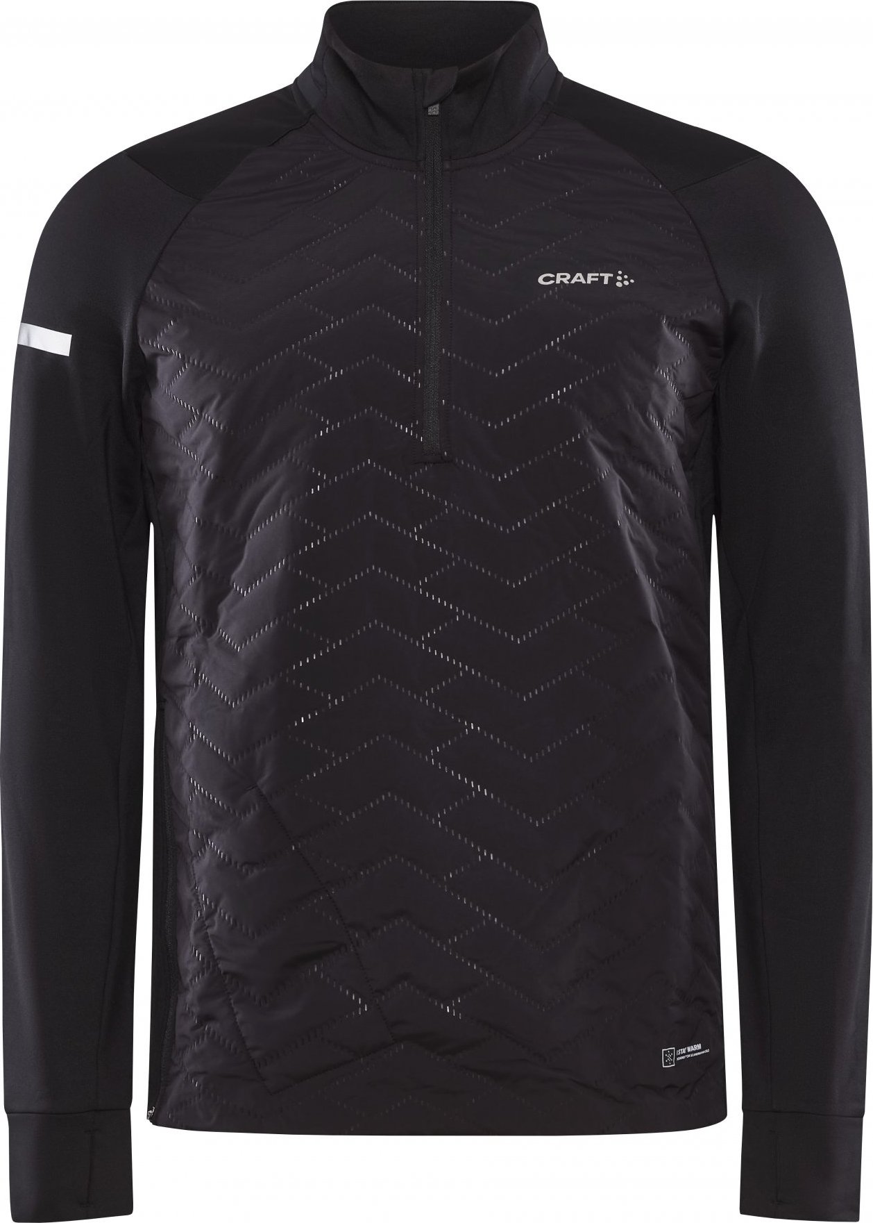 Pánská zateplená bunda CRAFT Adv Subz Sweater 3 černá Velikost: S