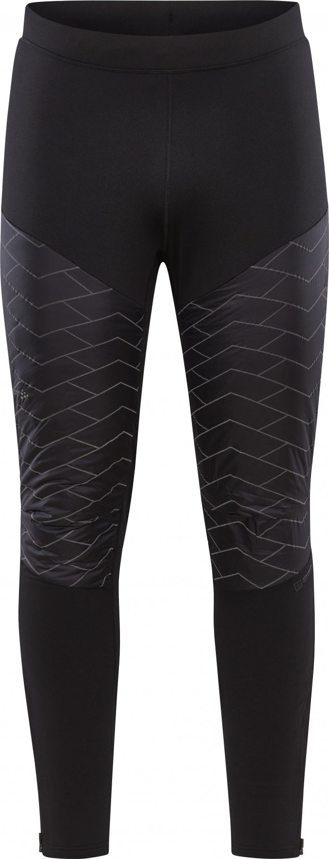 Pánské membránové kalhoty CRAFT Adv Subz Lumen Tights černé Velikost: XL