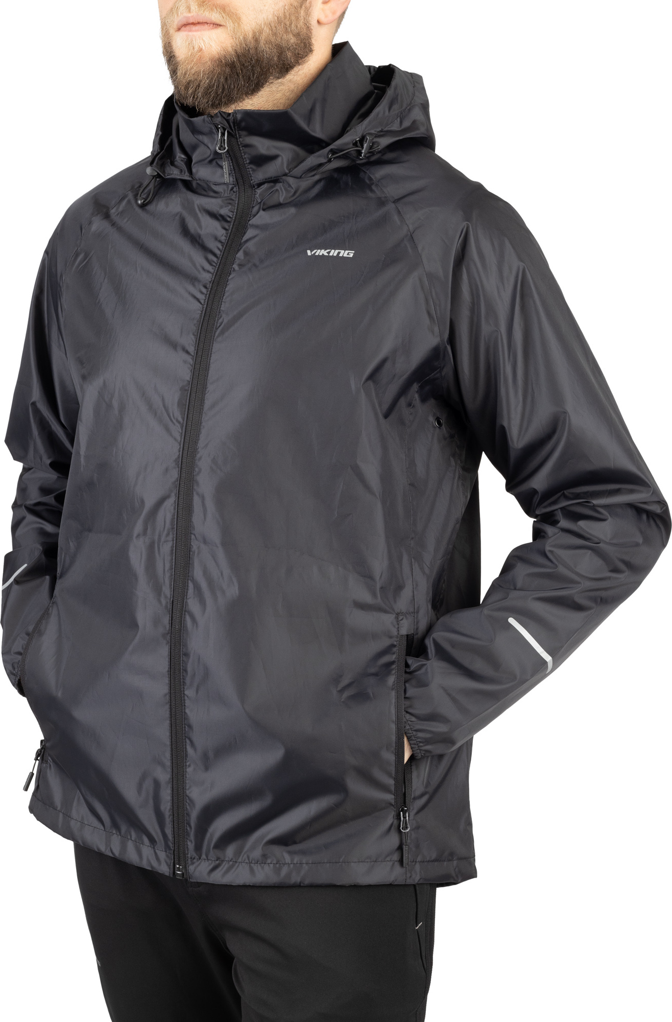 Pánská outdoorová bunda VIKING Rainier černá Velikost: XL