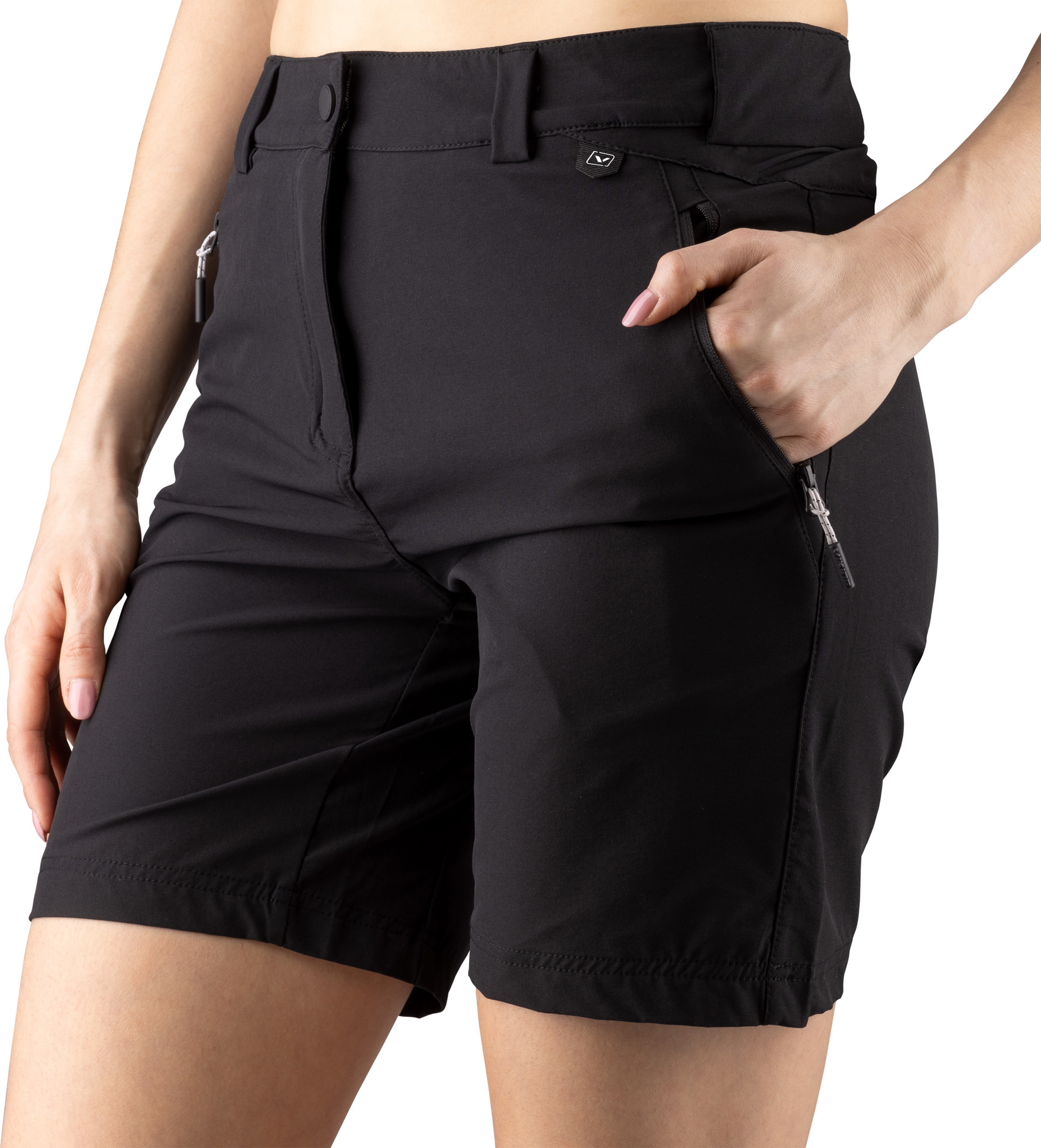 Sportovní šortky dámské VIKING Expander černá Velikost: XL