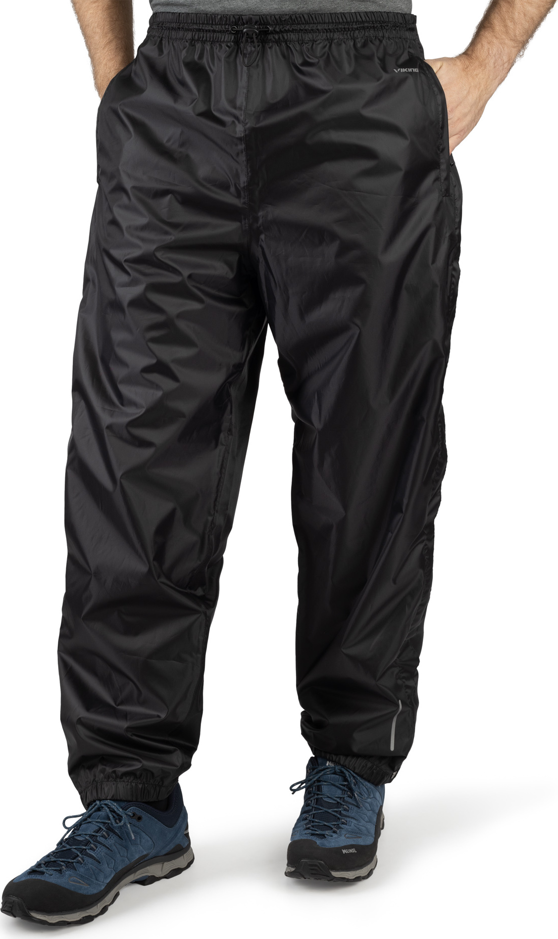 Pánské outdoorové kalhoty VIKING Rainier Full Zip Pants černá Velikost: XXL