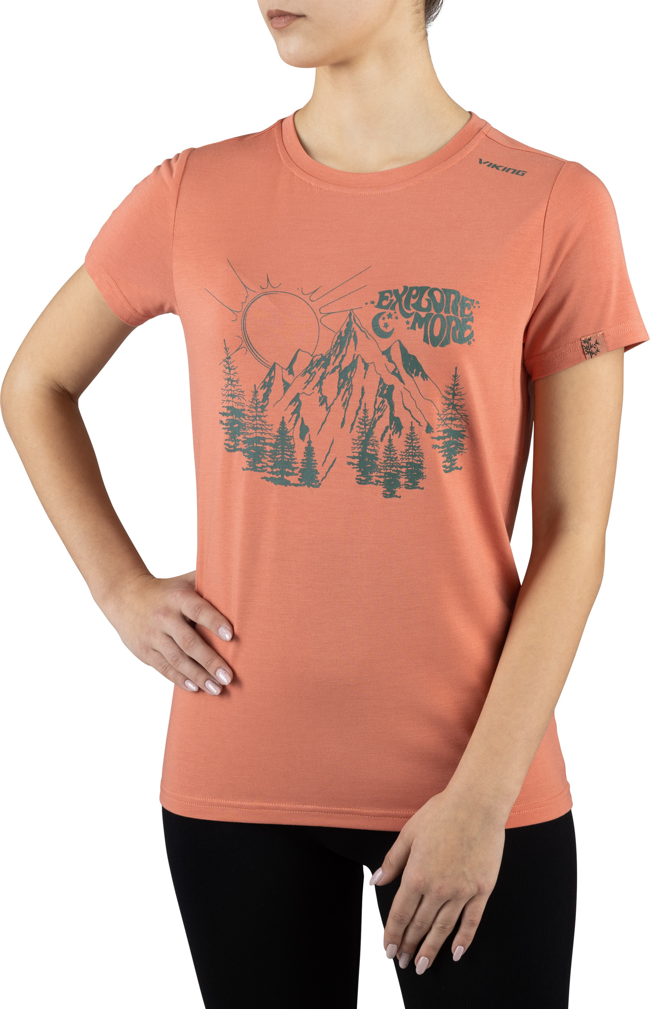 Dámské tričko VIKING Hopi růžová Velikost: S