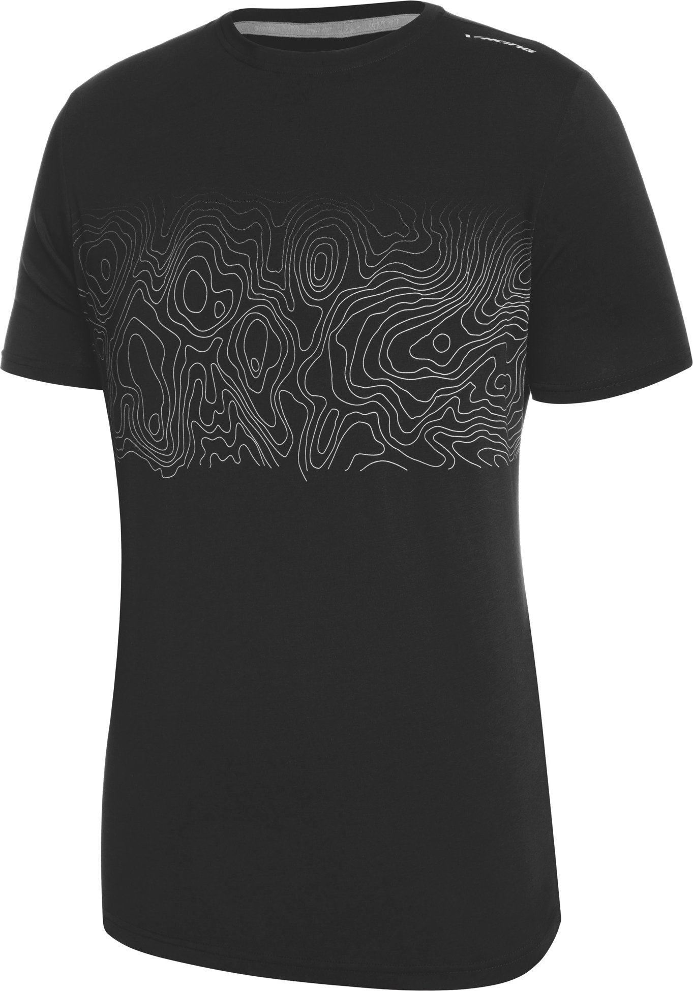 Pánské tričko VIKING Lenta Bamboo Light T-Shirt černá Velikost: S