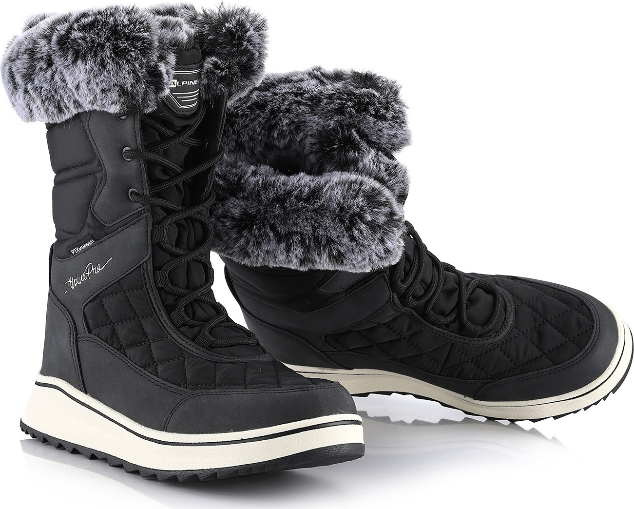 Dámská zimní obuv ALPINE PRO Hoverla černá Velikost: 40