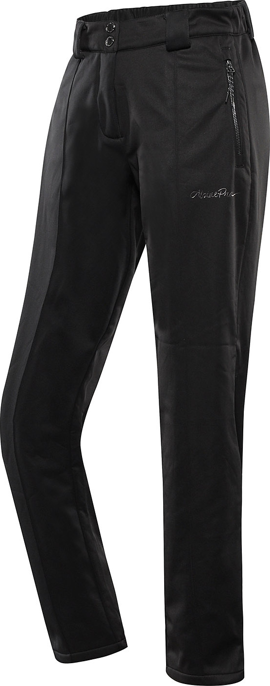 Dámské lyžařské kalhoty ALPINE PRO Ufeda černé Velikost: XL