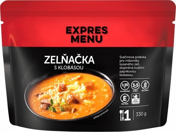 Zelňačka s klobásou EXPRES MENU (1 porce)