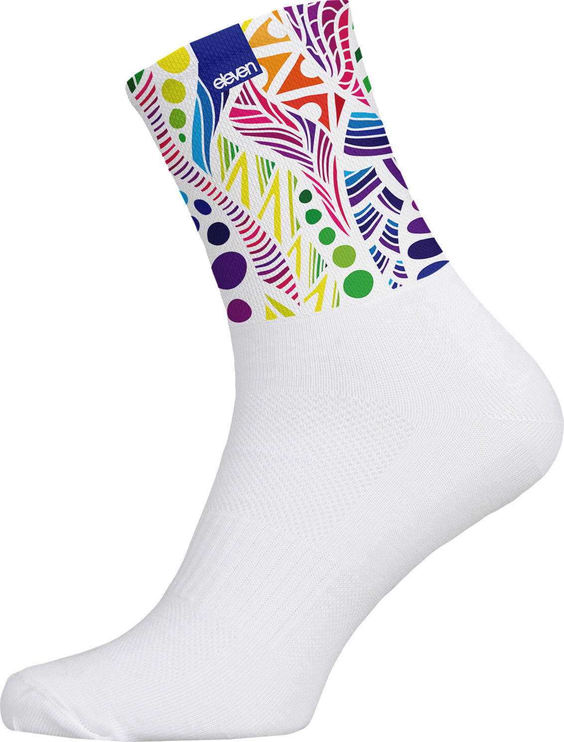 Ponožky ELEVEN Cuba Wildtwist bílé Velikost: M (39-41)