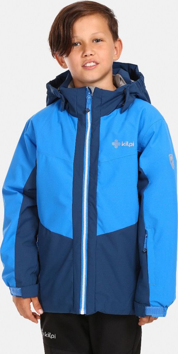 Chlapecká lyžařská bunda KILPI Ateni modrá Velikost: 122