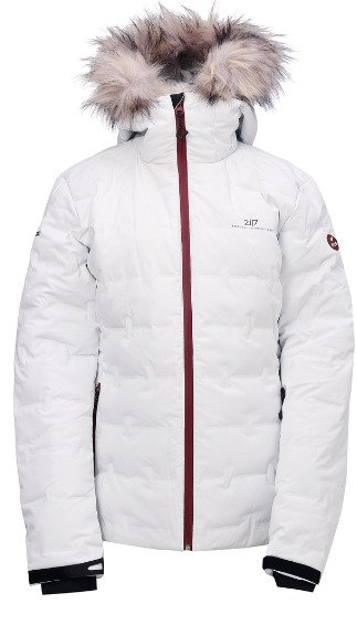 Dámská lyžařská péřová bunda 2117 Mon Eco bílá Velikost: 40
