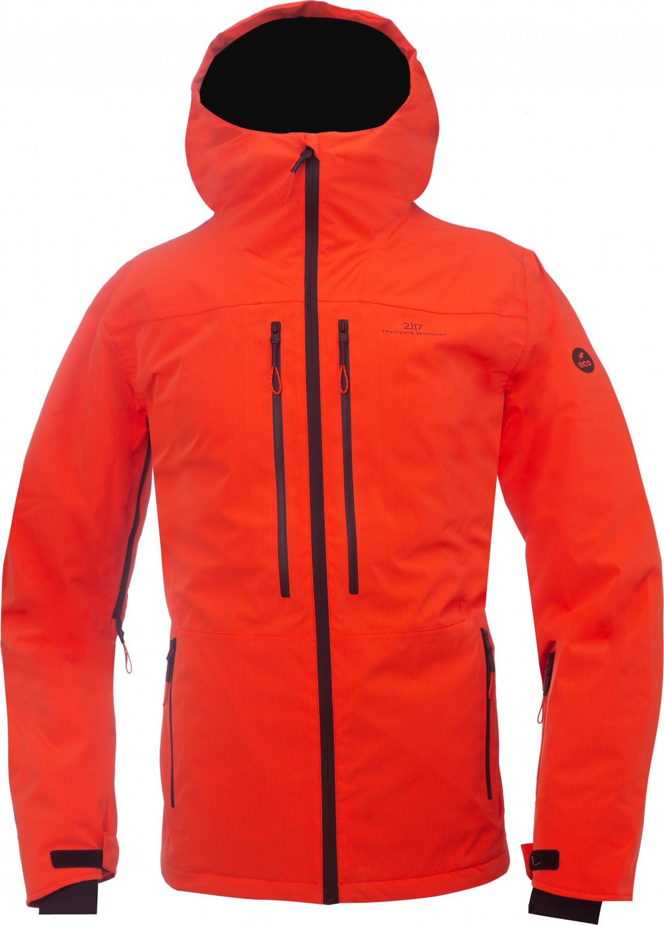 Pánská lyžařská membránová bunda 2117 Ebbared červená Velikost: L