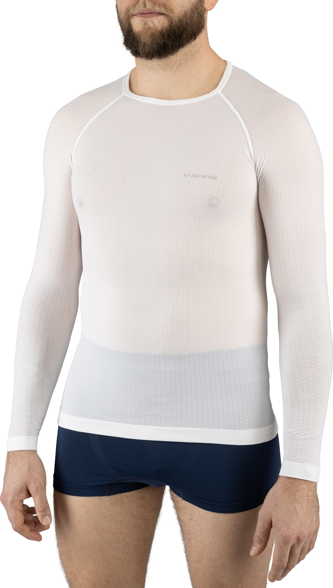 Triko s dlouhým rukávem VIKING Easy Dry bílá Velikost: S