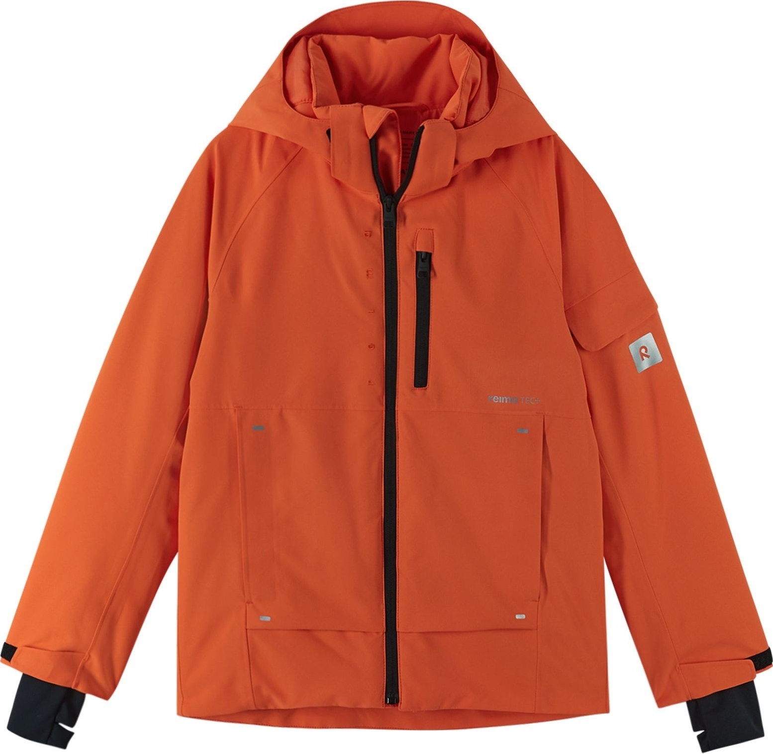 Dětská zimní membránová bunda REIMA Tieten - Red Orange Varianta: 116