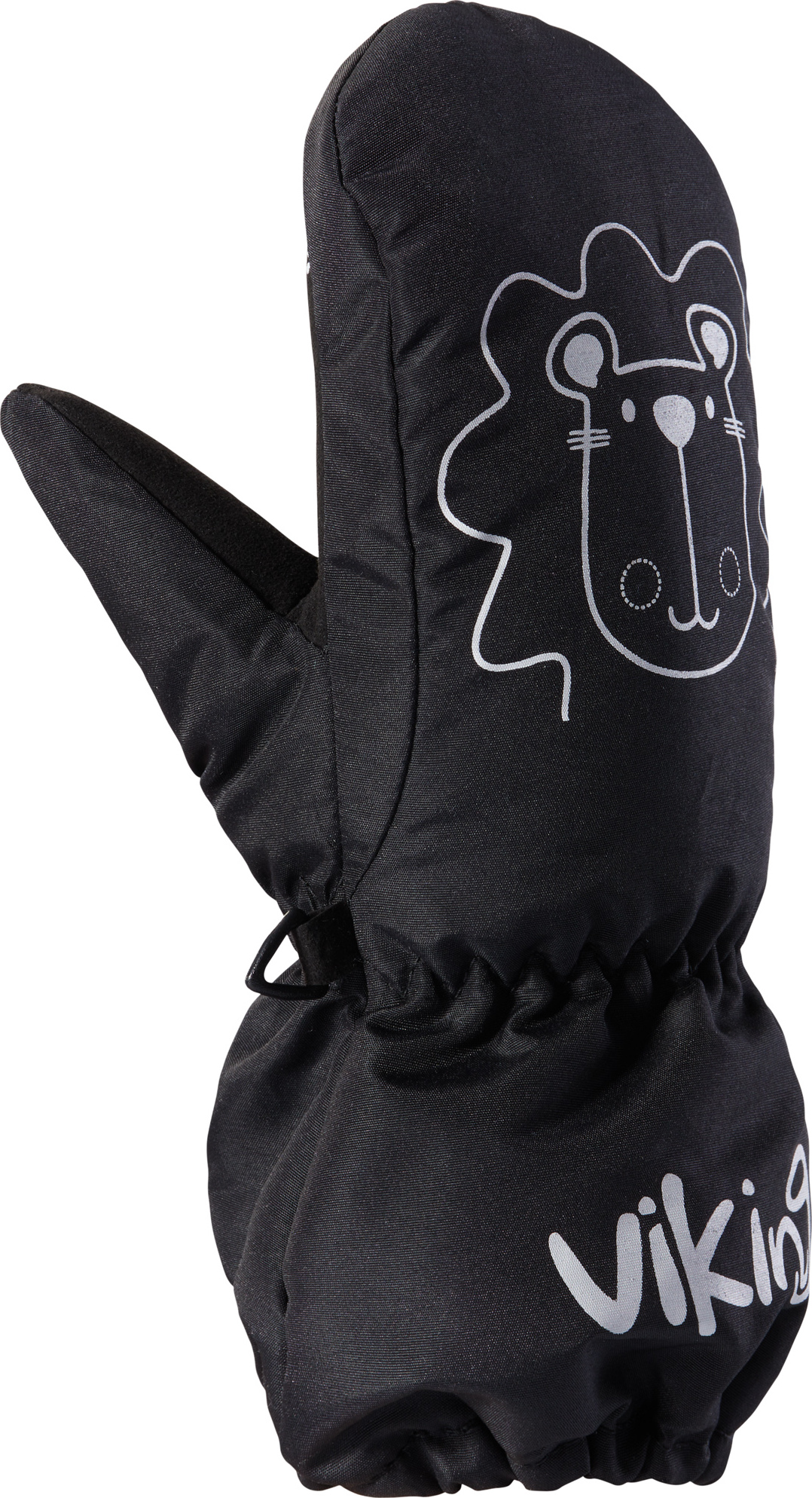 Dětské lyžařské palčáky VIKING Hakuna černá Velikost: 3