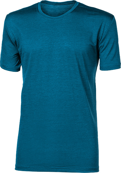 Pánské merino triko PROGRESS Original modré Velikost: M