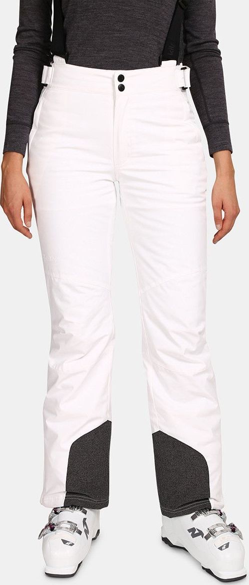 Dámské lyžařské kalhoty KILPI Elare bílé Velikost: 46