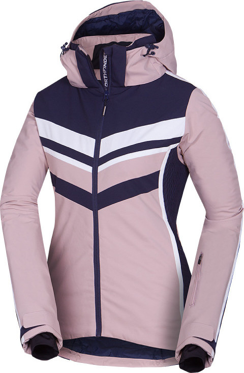 Dámská lyžařská bunda NORTHFINDER Doris růžová Velikost: XL