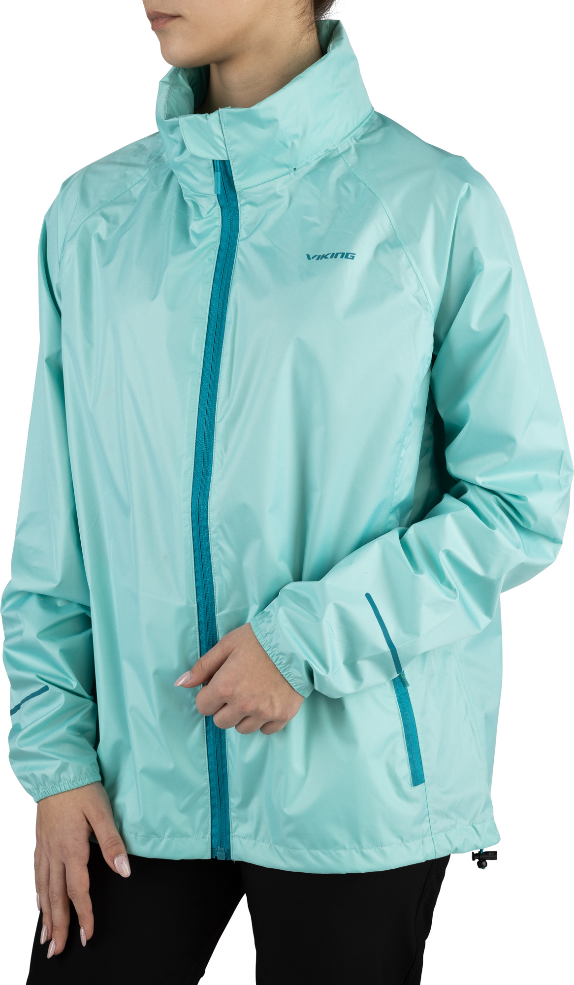 Dámská outdoorová bunda VIKING Rainier tyrkysová Velikost: XS