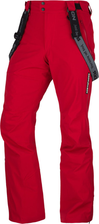 Pánské lyžařské kalhoty NORTHFINDER Lloyd červené Velikost: 2XL