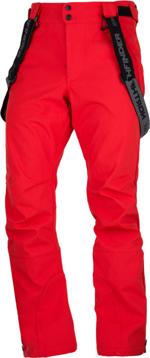 Pánské lyžařské kalhoty NORTHFINDER Ted červené Velikost: L
