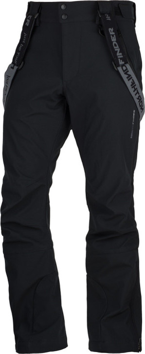Pánské lyžařské kalhoty NORTHFINDER Lyle černé Velikost: 2XL