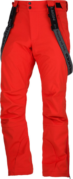 Pánské lyžařské kalhoty NORTHFINDER Lyle červené Velikost: L