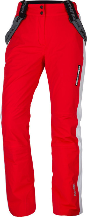 Dámské lyžařské kalhoty NORTHFINDER Marian červené Velikost: S