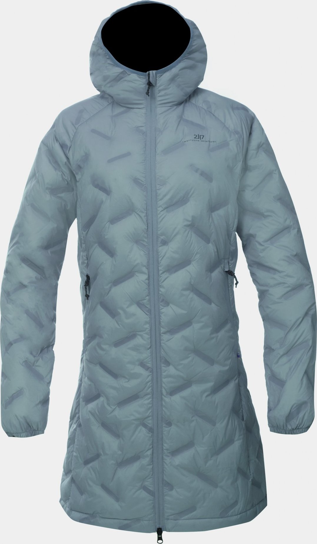 Dámský péřový kabát 2117 Saltvik modrá Velikost: M