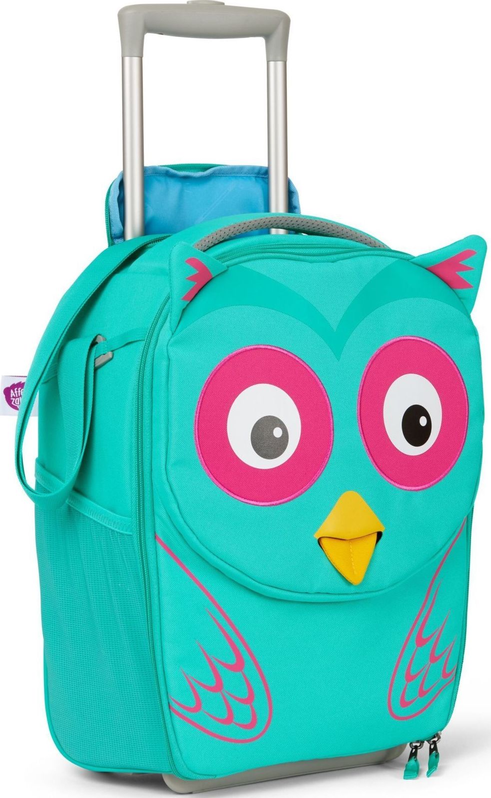 Dětský cestovní kufr Affenzahn Kids Suitcase Olivia Owl - turquoise